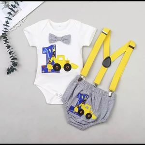 Boy’s First Birthday Outfit